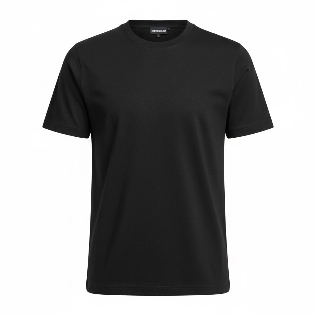 Rememeber Factory Erkek Siyah Basic T-Shirt